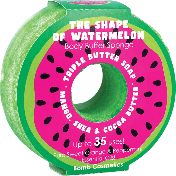 Watermelon Donut Body Buffer Sponge