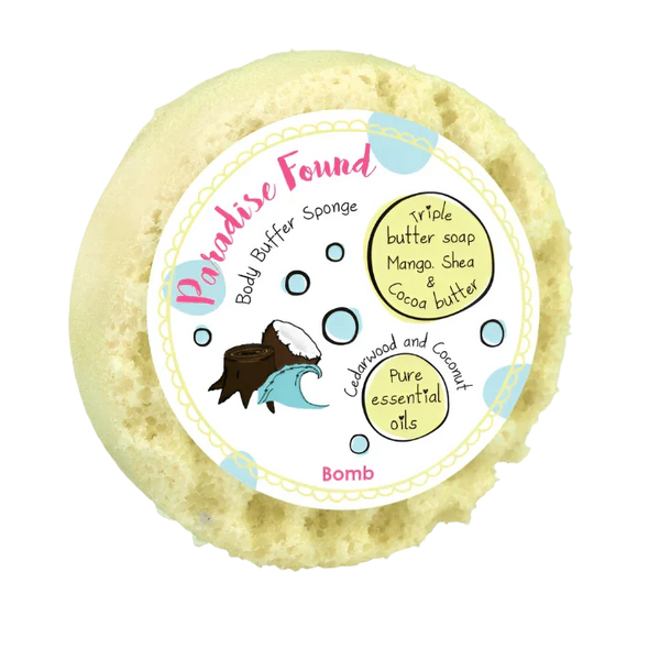 Paradise Found Body Buffer Soap Sponge