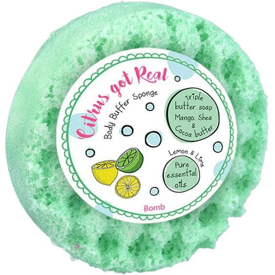 True Citrus Body Buffer Soap Sponge