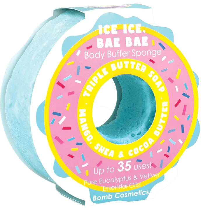 Ice Ice Beauty Body Buffer Sponge