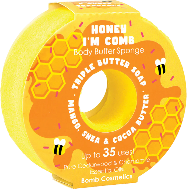 Honey I'm Comb Body Buffer Sponge