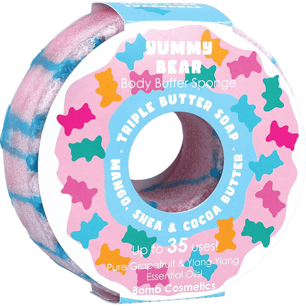Yummy Bear Body Buffer Sponge