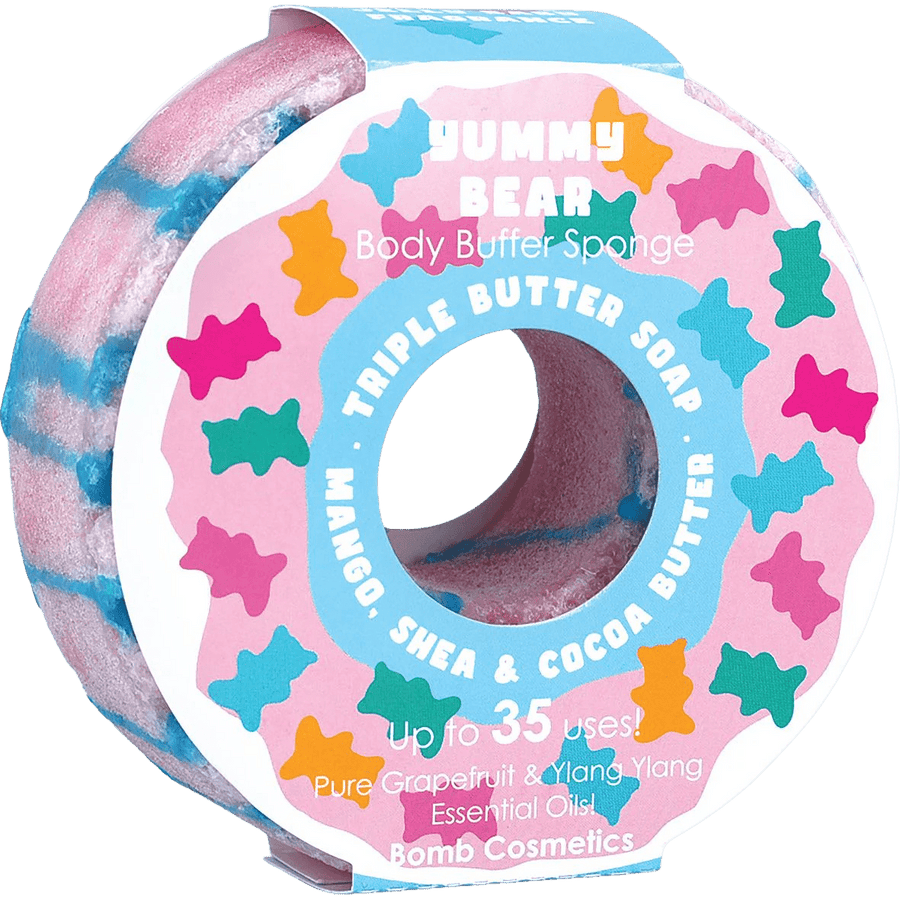 Yummy Bear Body Buffer Sponge