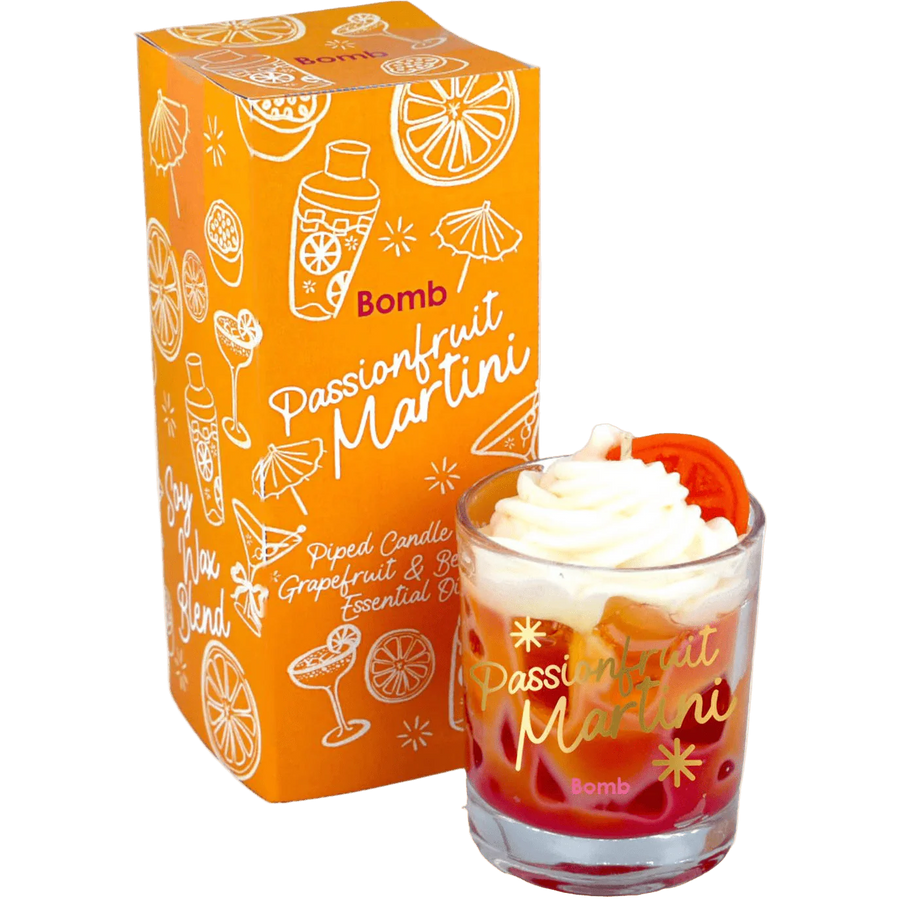 Passionfruit Martini Piped Candle