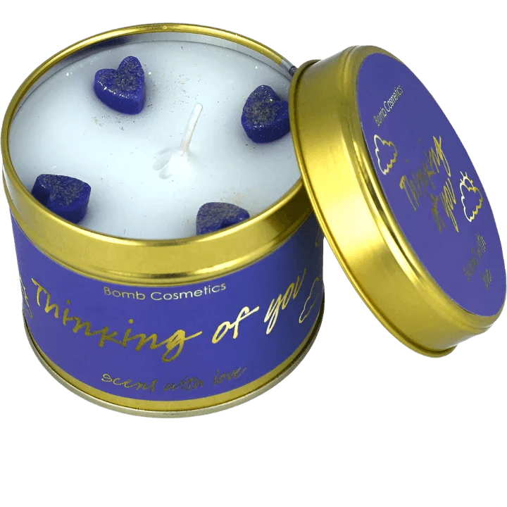 Thinking of You Tin Candle