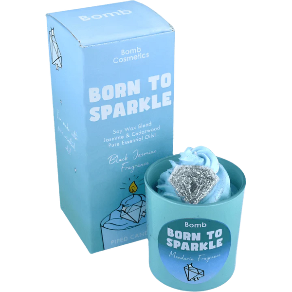 Born to Sparkle Piped Candle