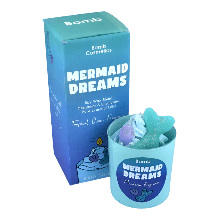 Mermaid Dreams Piped Candle